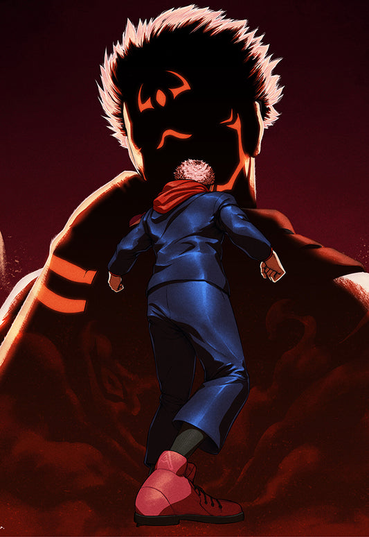 Itadori x Sukuna | Two Souls, One Body | Anime Poster