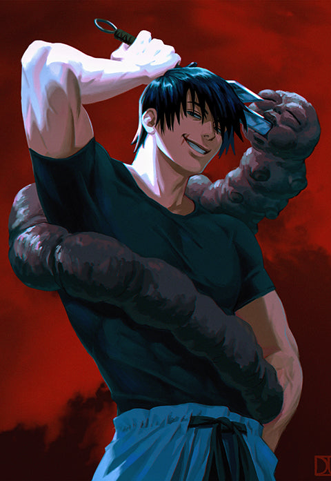Toji Fushiguro Anime Poster