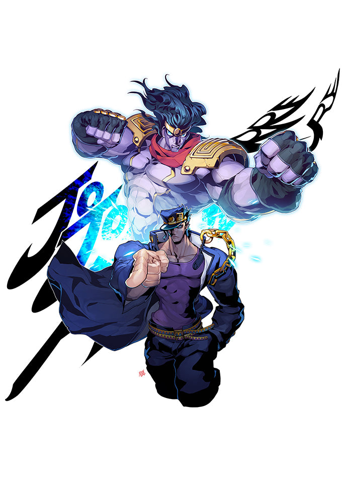 Jotaro x Star Platinum Poster