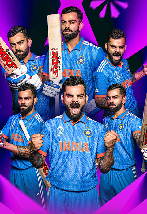Virat Kohli Collage Poster