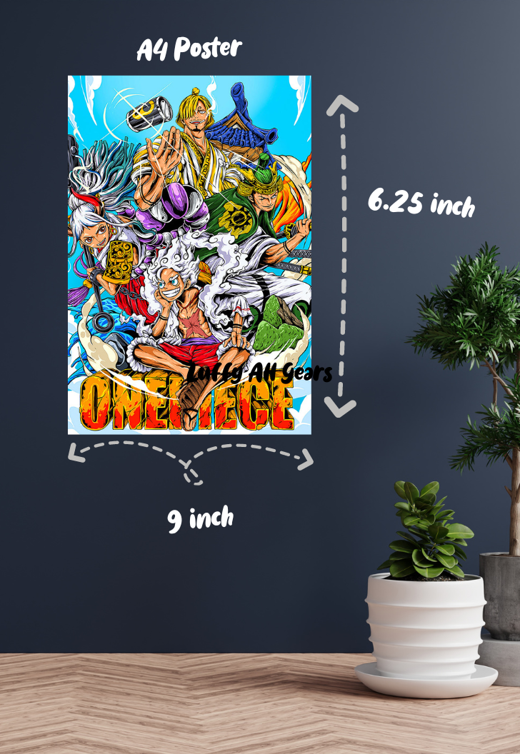 The legendary pirate crew | One Piece | Anime Poster
