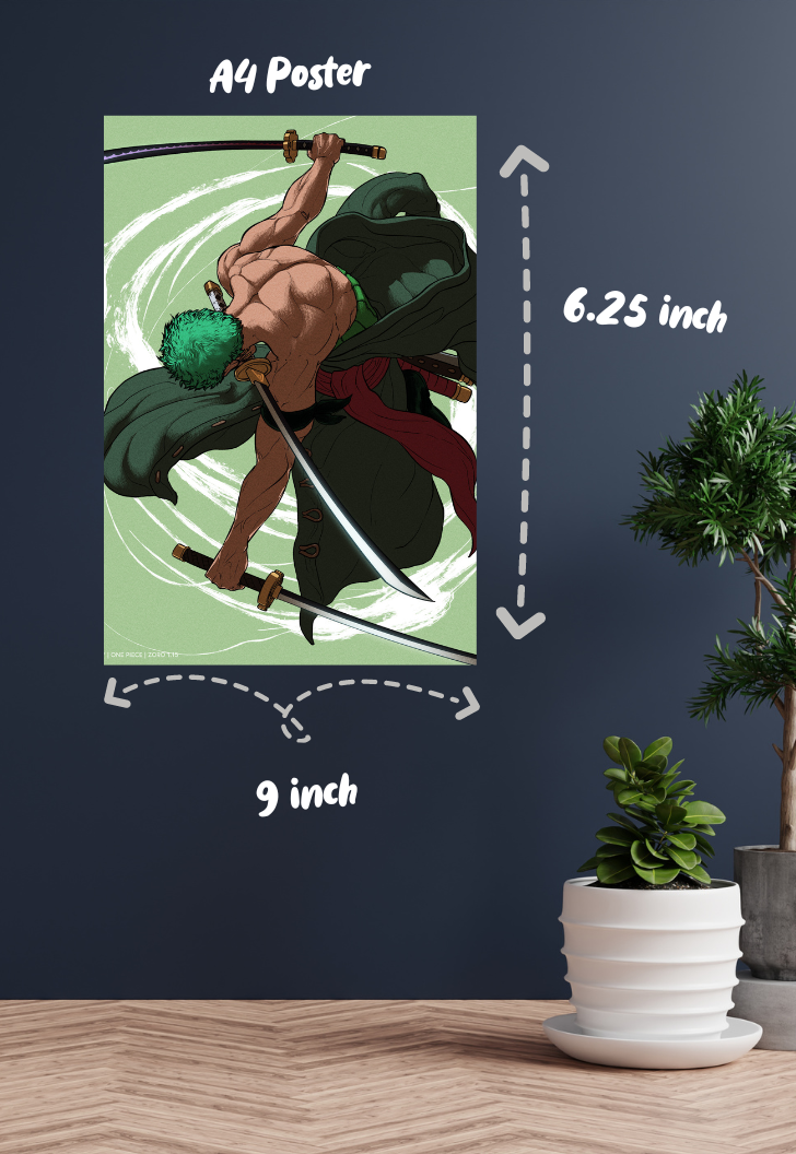 Zoro: Blade of Loyalty | One Piece | Anime Poster