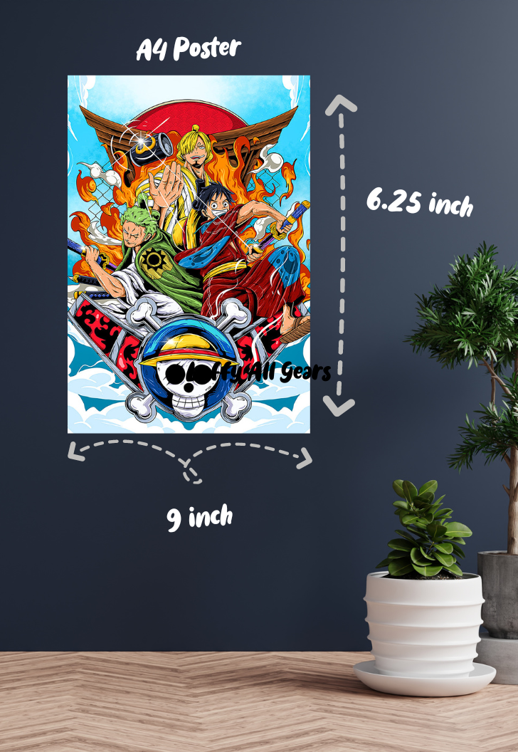 Monster Trio One Piece Special Edition Poster