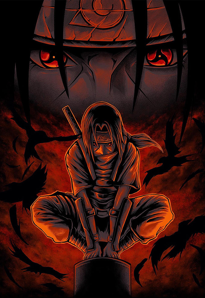 Itachi Uchiha Sharingan Poster