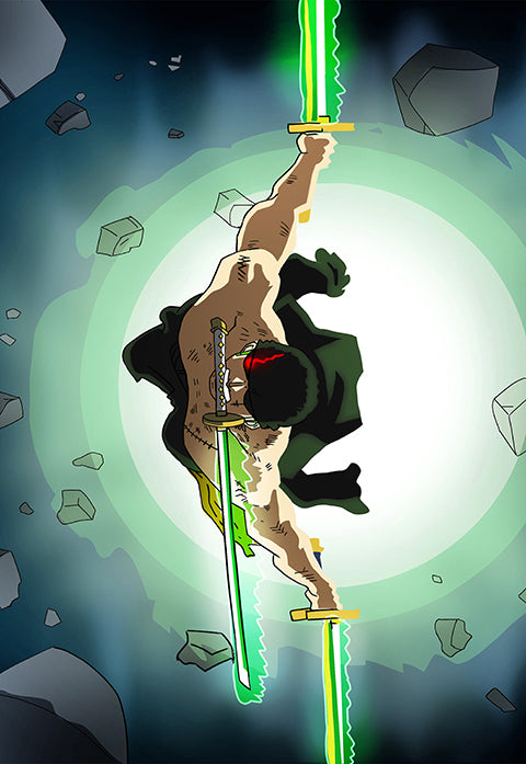 Zoro King of Hell | One Piece | Anime Poster