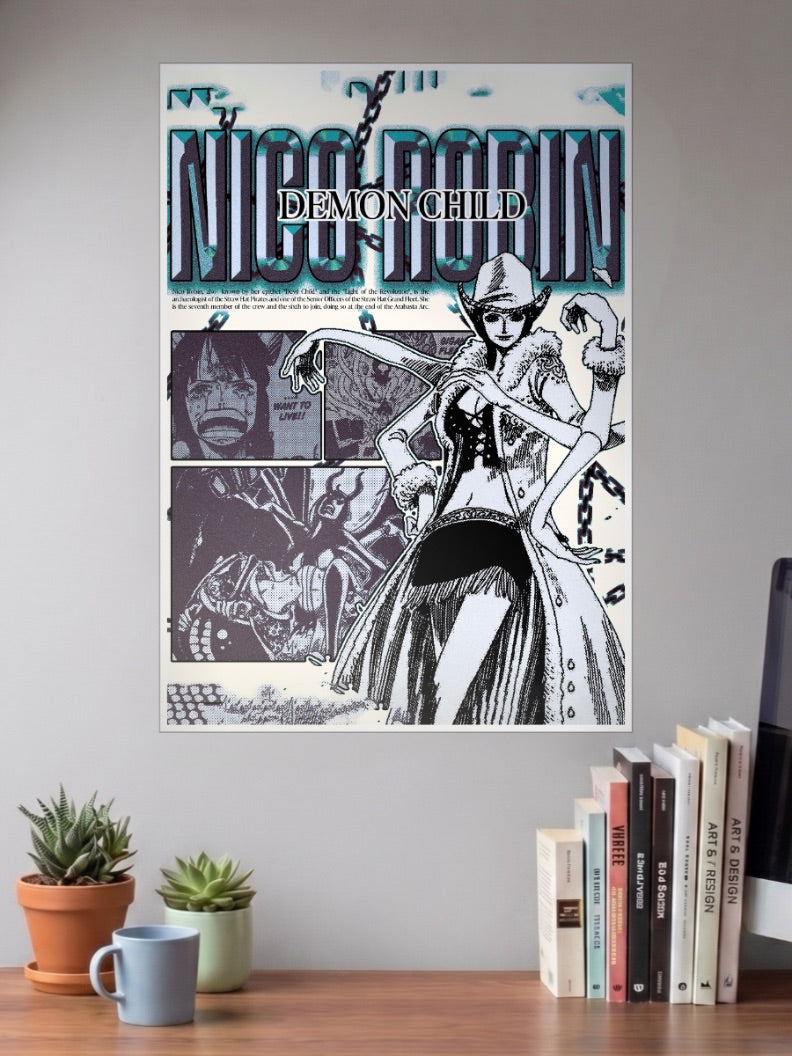 Nico Robin The Demon Child Poster – Posterwa