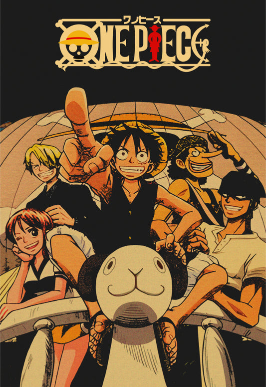 Crew of the Future Pirate King | One Piece | Anime Poster