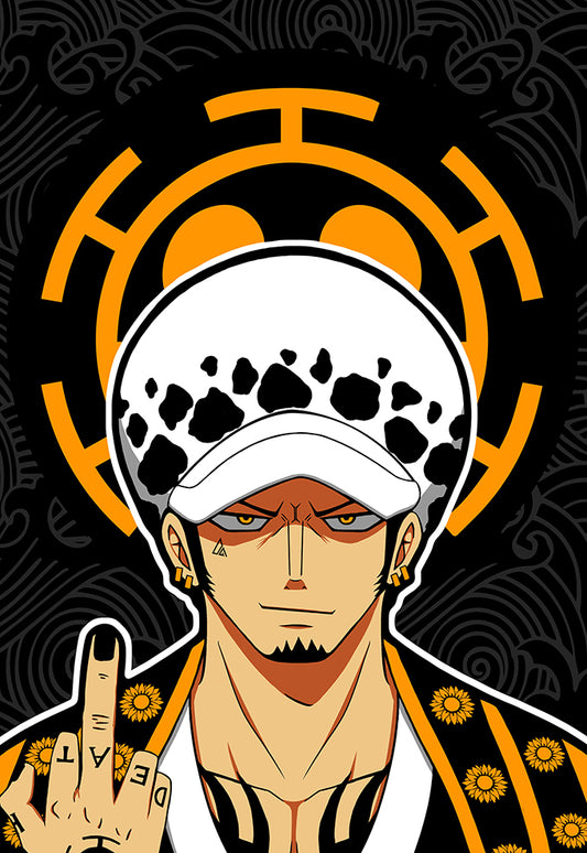 Trafalgar D Water Law Poster