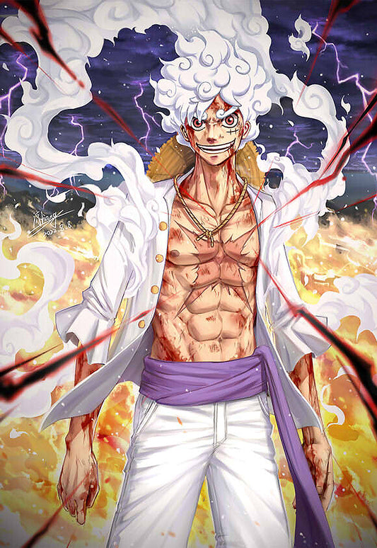 Luffy Gear Five | One Piece | Anime Poster