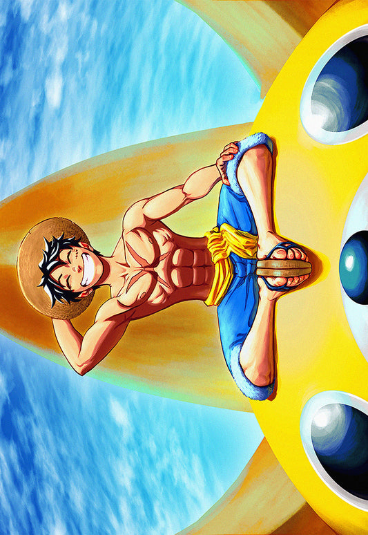 Luffy | Straw Hat Legend | Anime Poster