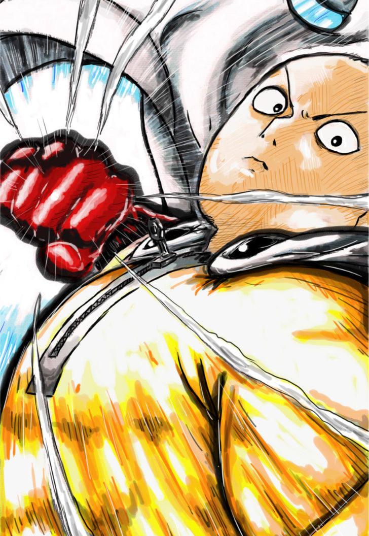 One Punch Man | The Invincible One | Anime Poster