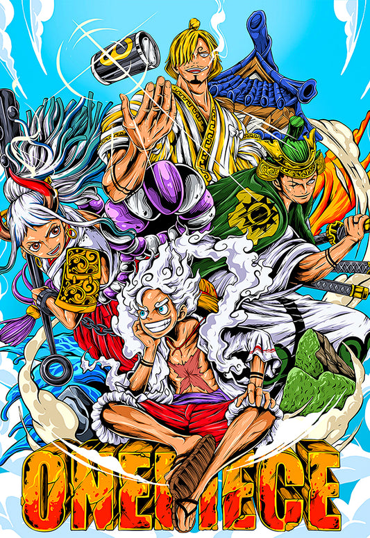 The legendary pirate crew | One Piece | Anime Poster