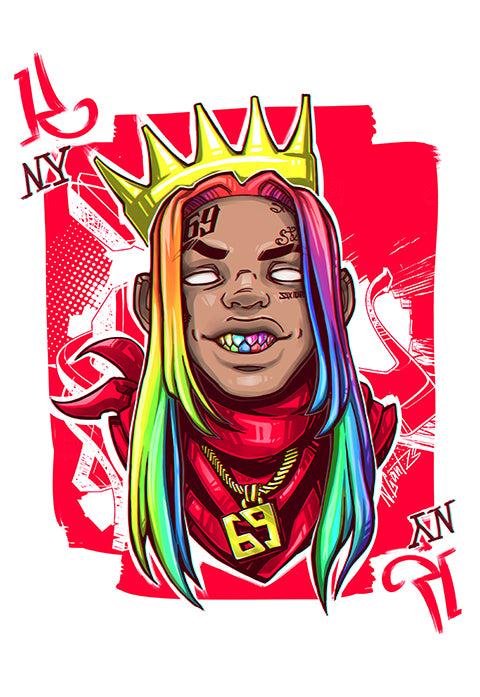 SixNine 69 New York Art Poster