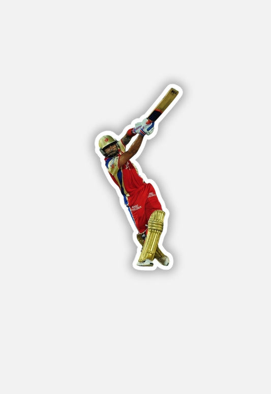RCB Kohli Sloging | IPL | RCB Sticker