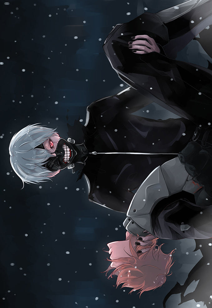 Kaneki and Hide Tokyo Ghoul Poster