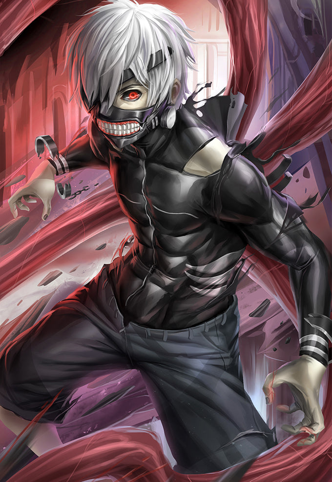 Tokyo Ghoul Red Kagune Poster