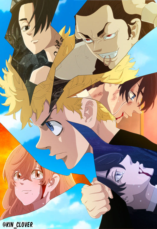 Time Leaps & Broken Promises | Tokyo Revengers | Anime Poster