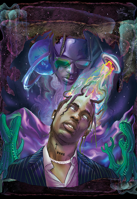Travis Scott | Astro World | Music Poster