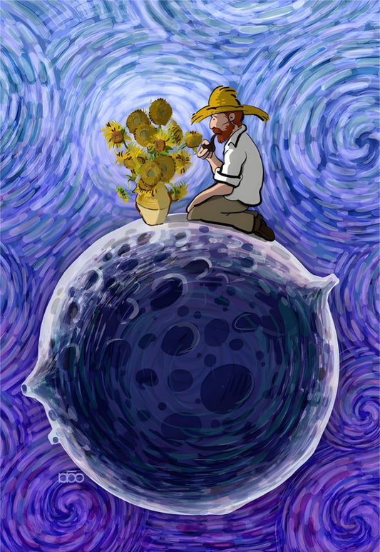 Starry Universe Van Gogh Poster