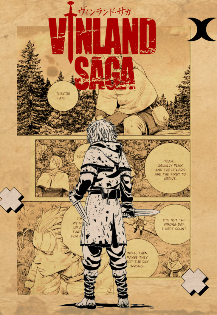 Vinland saga Manga Poster