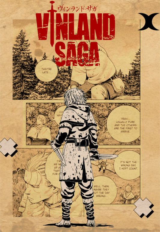Vinland saga Manga Poster