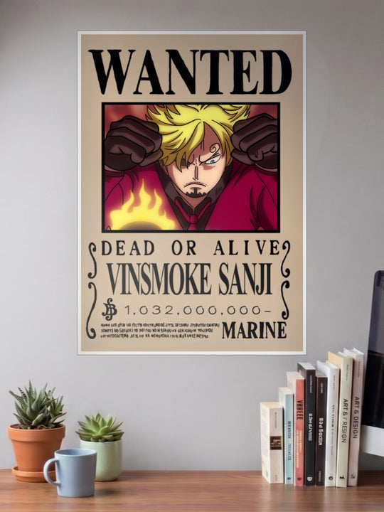 Sanji Wanted Poster