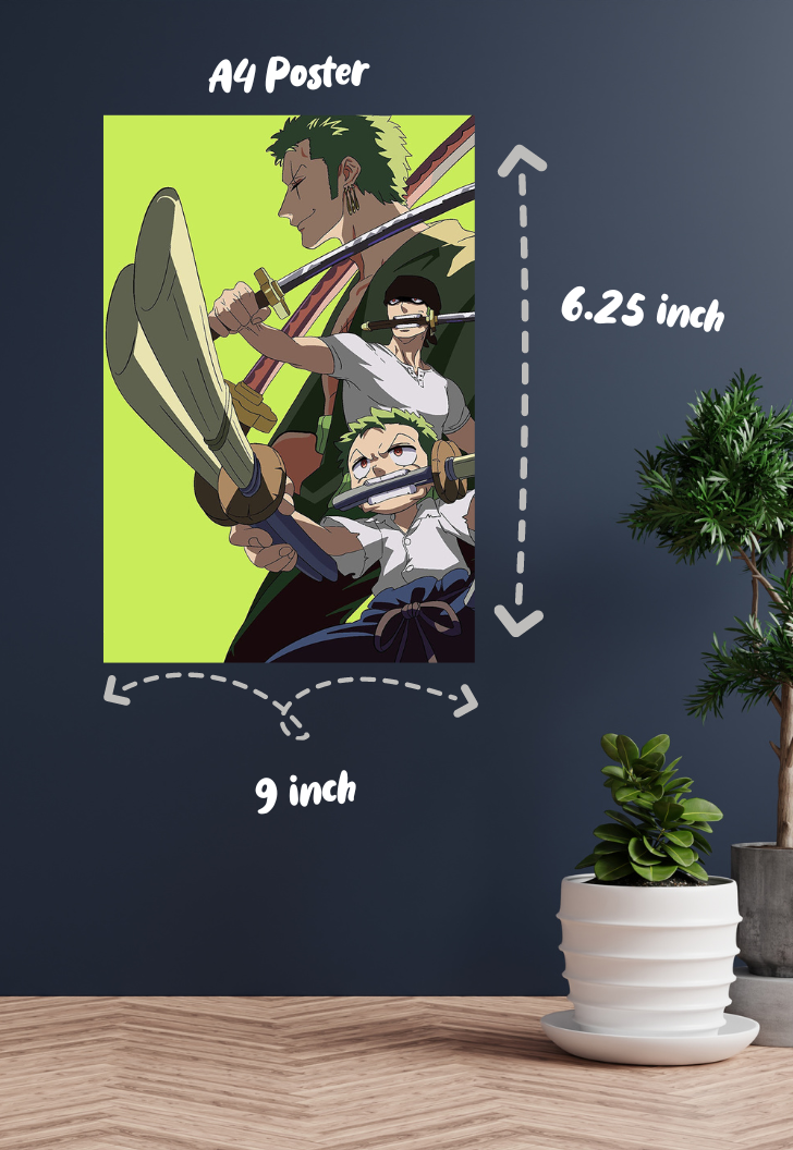 Swordsman Zoro Poster