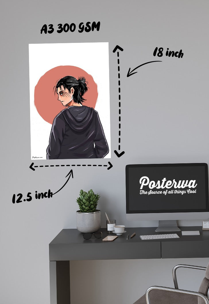 Eren Yeager Poster