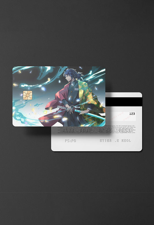 Giyu Demon Slayer | Credit Card | Anime Skin