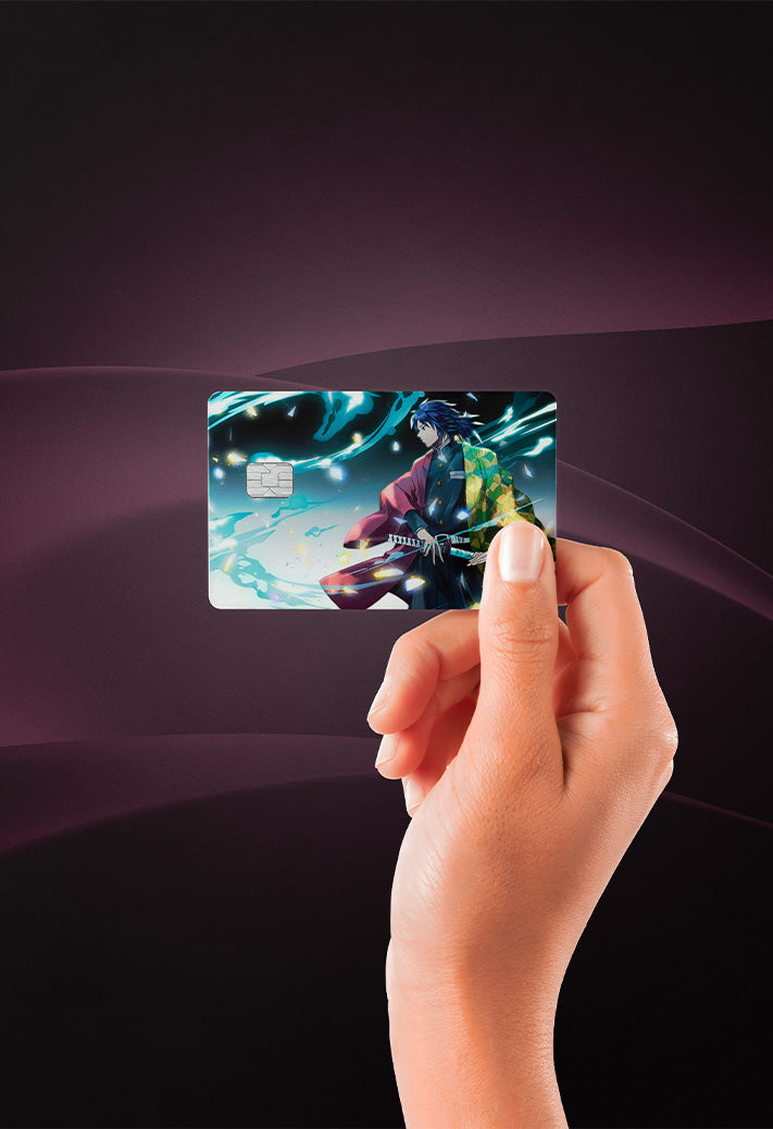Giyu Demon Slayer | Credit Card | Anime Skin