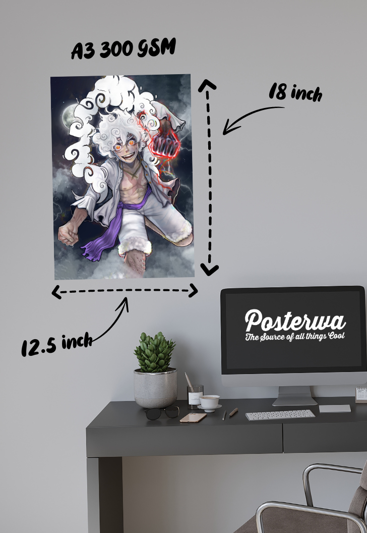 Luffy Gear 5 | Exclusive | Anime Poster