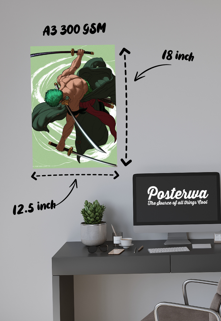 Zoro: Blade of Loyalty | One Piece | Anime Poster