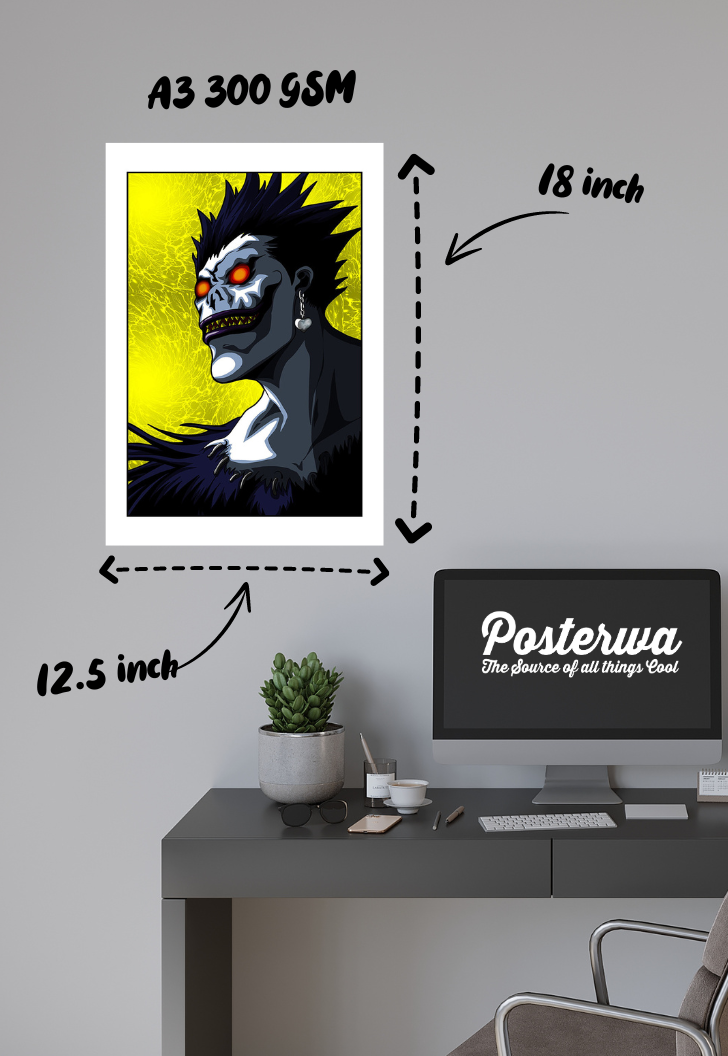 Ryuk: Witness to Madness | Death Note | Anime Poster