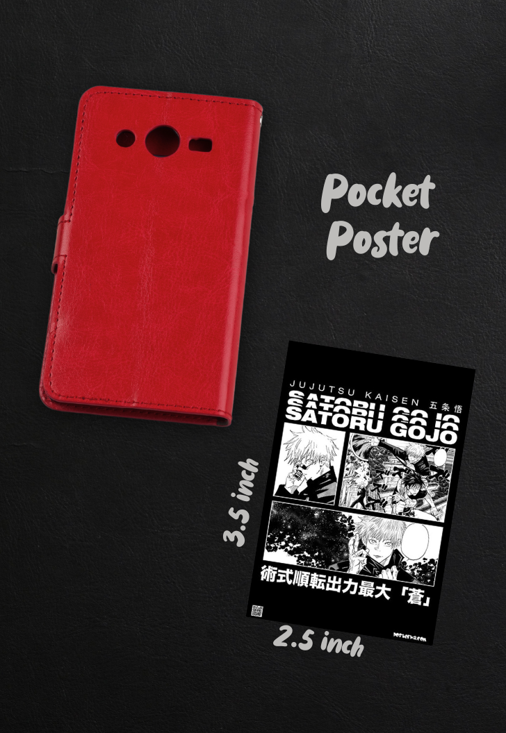 Gojo Comic Strip Poster