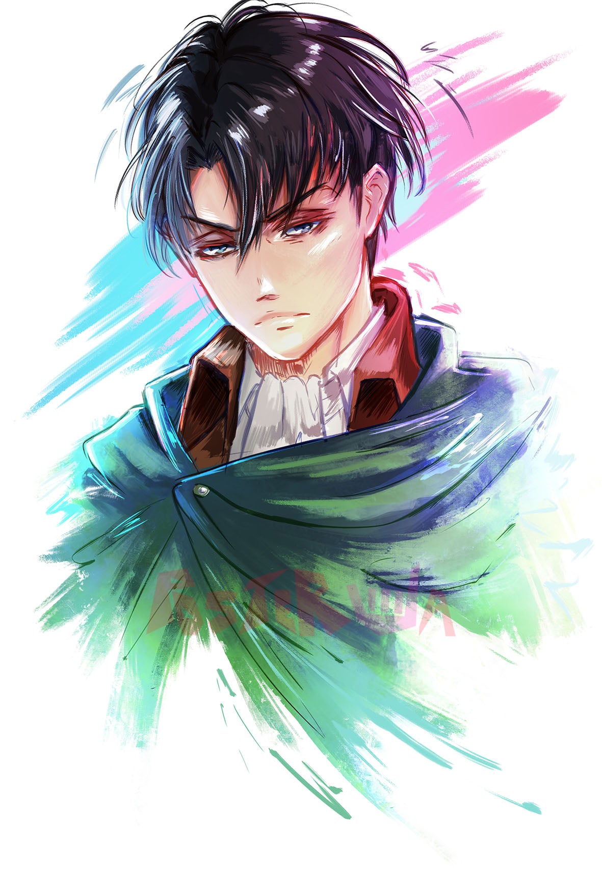 “Attack on Titan: Levi | Levi Ackerman | Anime Poster