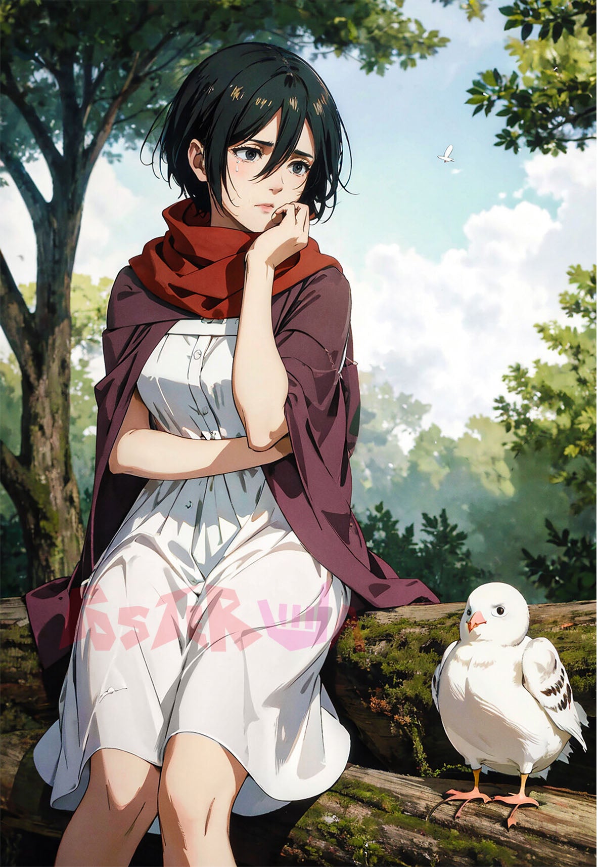 Attack on Titan: Guardian of Humanity | Mikasa Ackerman | Anime Poster
