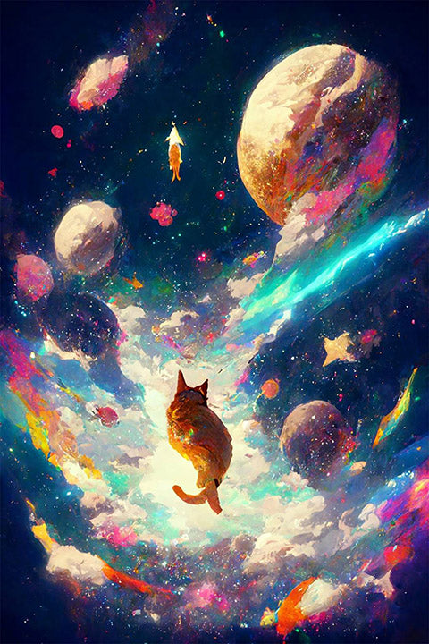 Cat into the Catverse Poster