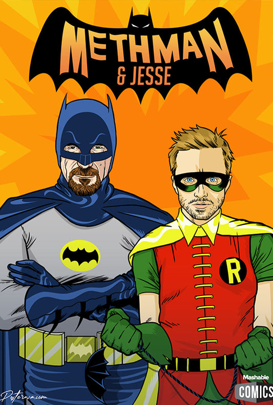 Methman and Jesse- Breaking Bad Poster