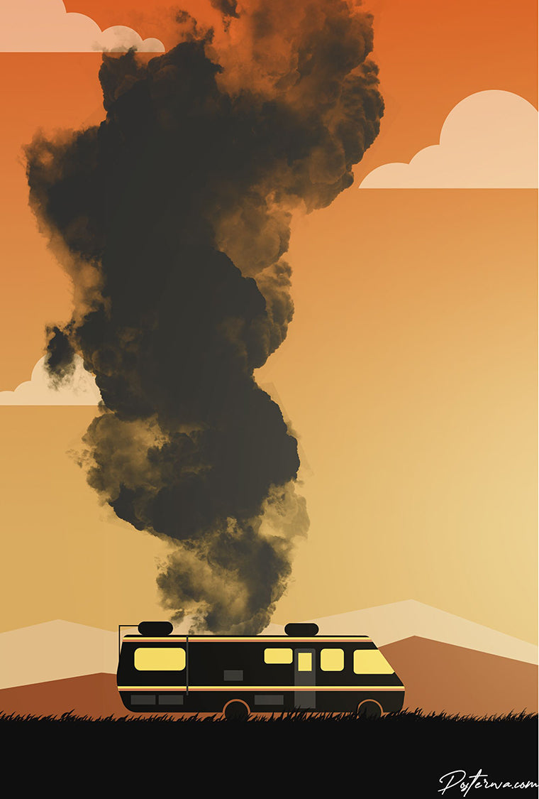 Breaking Bad Van Poster