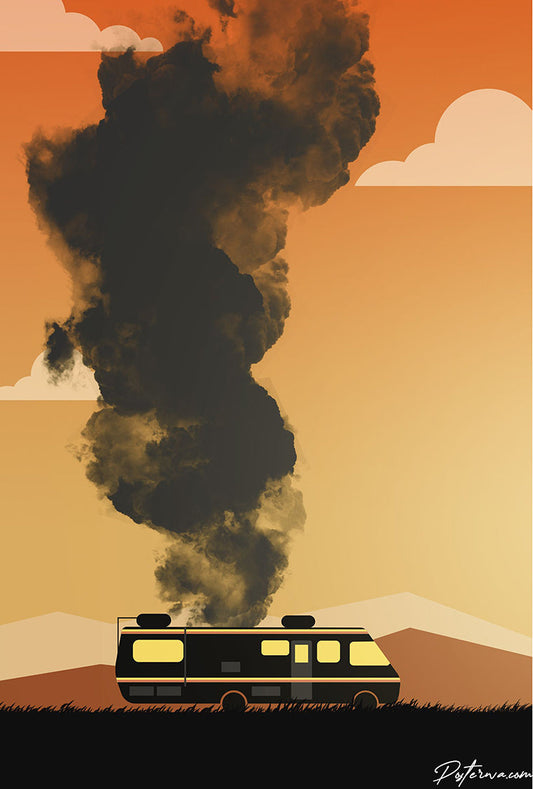 Breaking Bad Van Poster