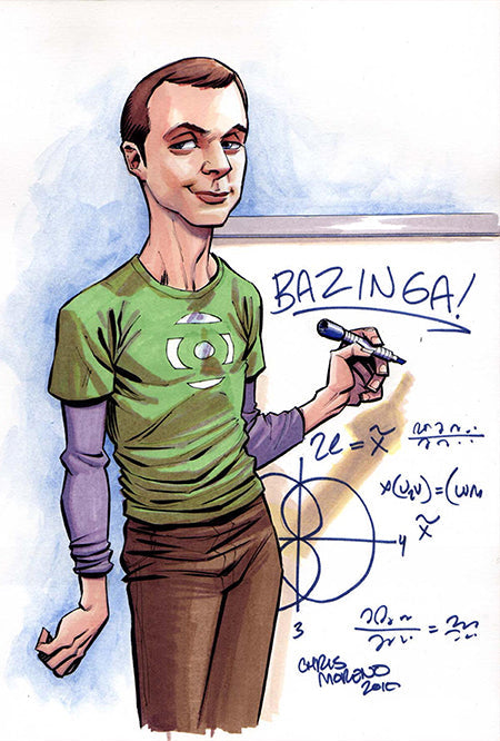 Sheldon Bazinga Poster