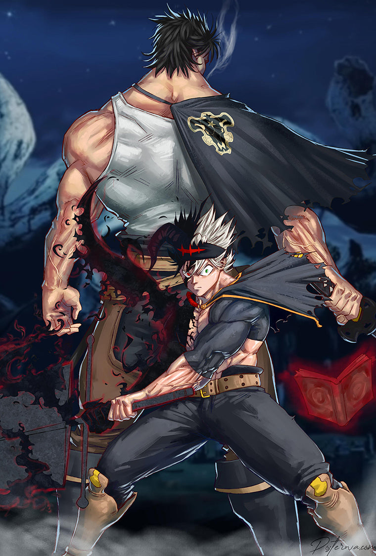 Yami and Asta Poster