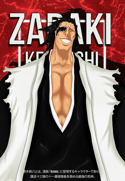 Kenpchi Zaraki Poster