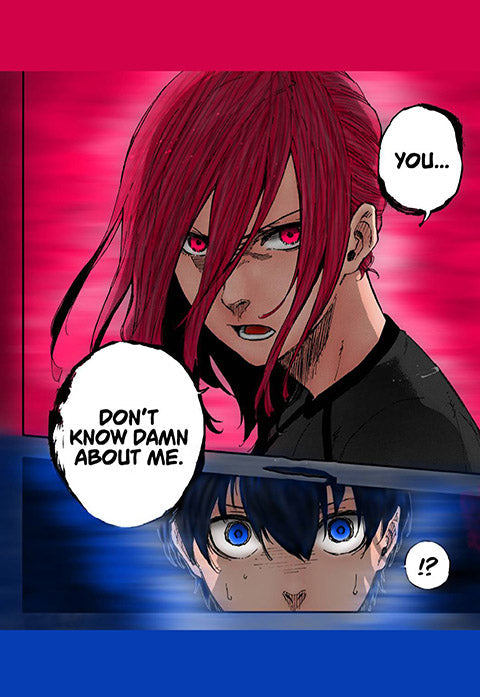 Blue lock Faceoff Poster