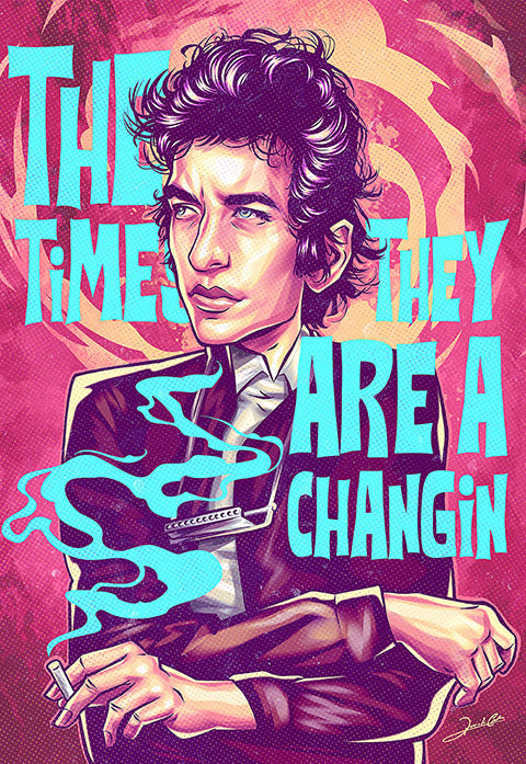 Bob Dylan Poster