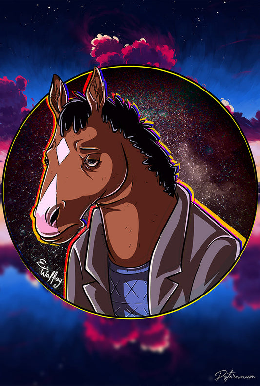 Bojack Portrait Poster