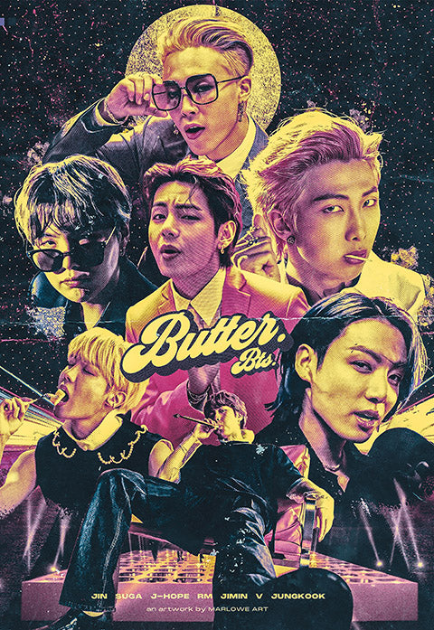 BTS butter cover Poster