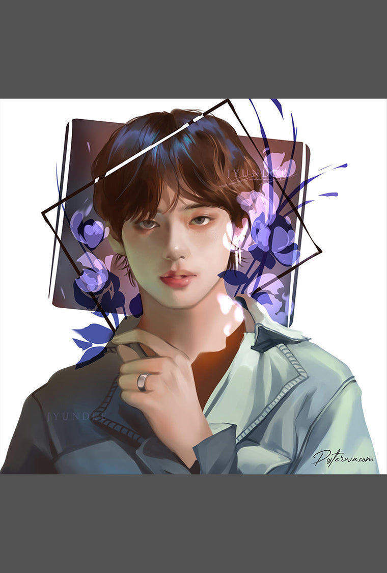 V BTS Art Poster