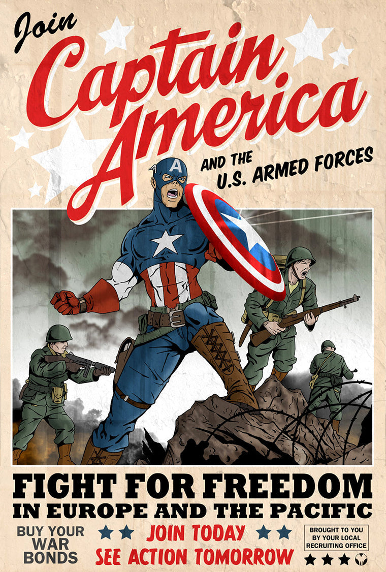 Captain America: Fight for freedom Poster