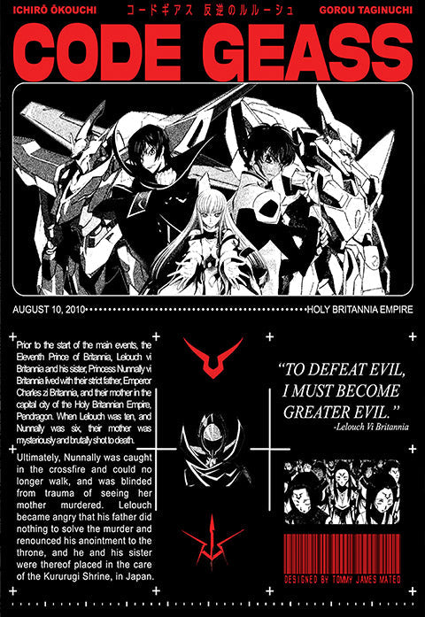 Code Geass Poster